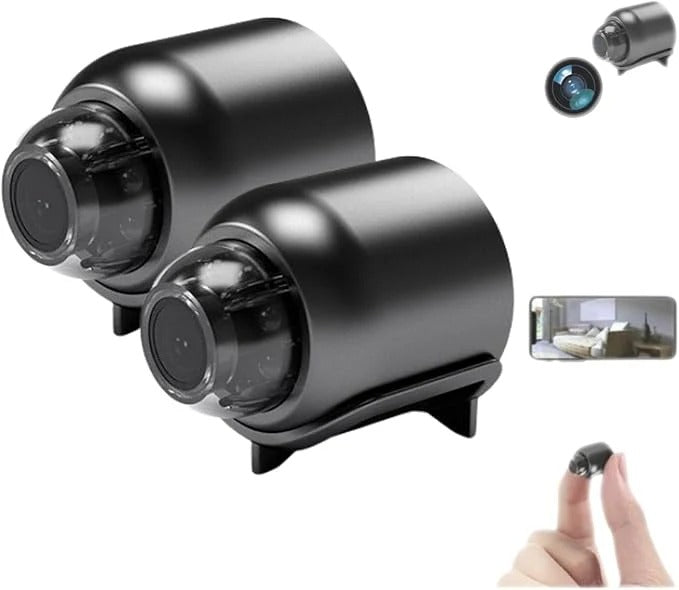 AUVENO MiniView™ – Smart Wi-Fi Security Camera Compact Size