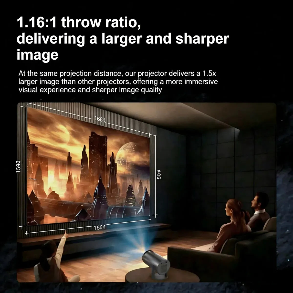 AUVENO CineGo™ — Portable Smart Projector