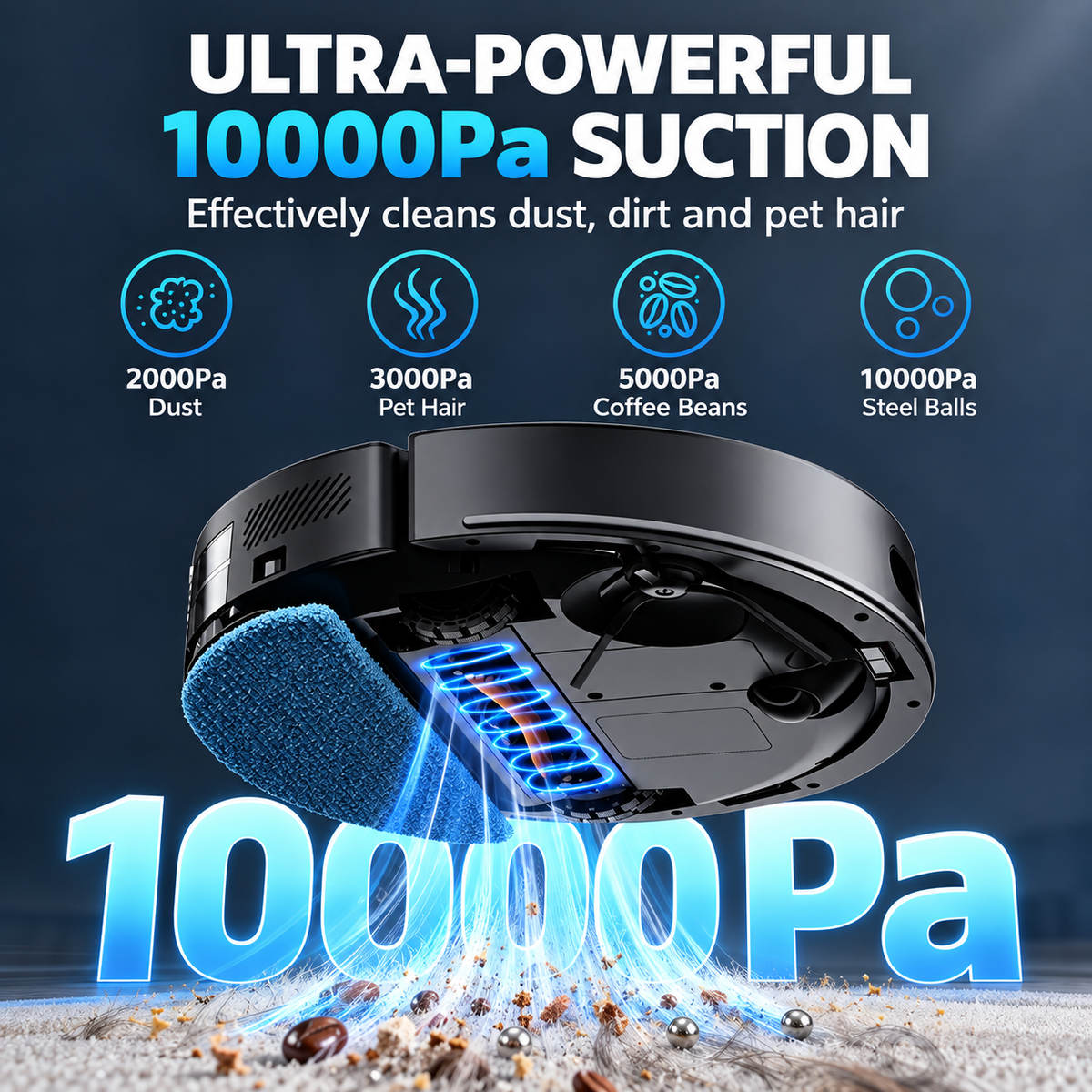 Lydsto R1 Edge™ – Smart Robot Vacuum & Mop