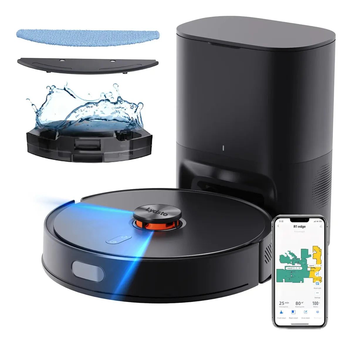 Lydsto R1 Edge™ – Smart Robot Vacuum & Mop