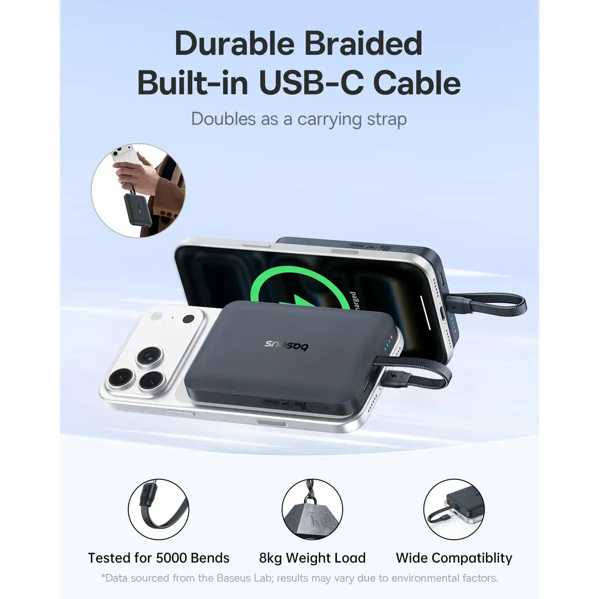 Baseus EnerFill FM11 — Magnetic Power Bank 10,000mAh