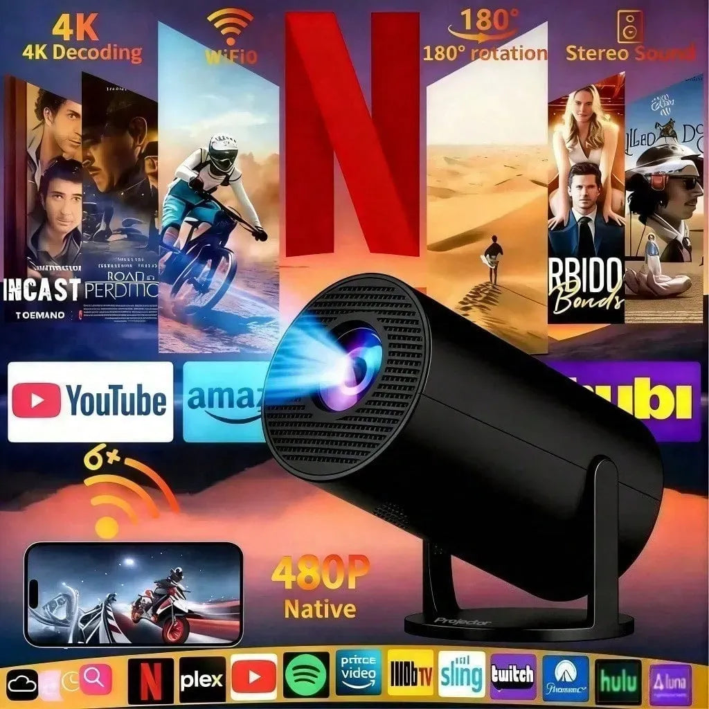 AUVENO CineGo™ — Portable Smart Projector
