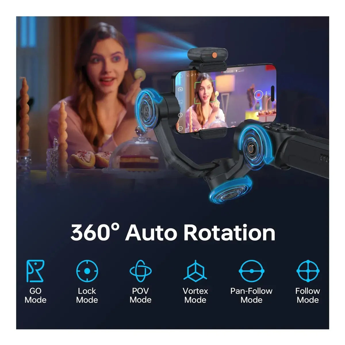 Zhiyun Smooth 5S AI Pro — Smartphone Gimbal