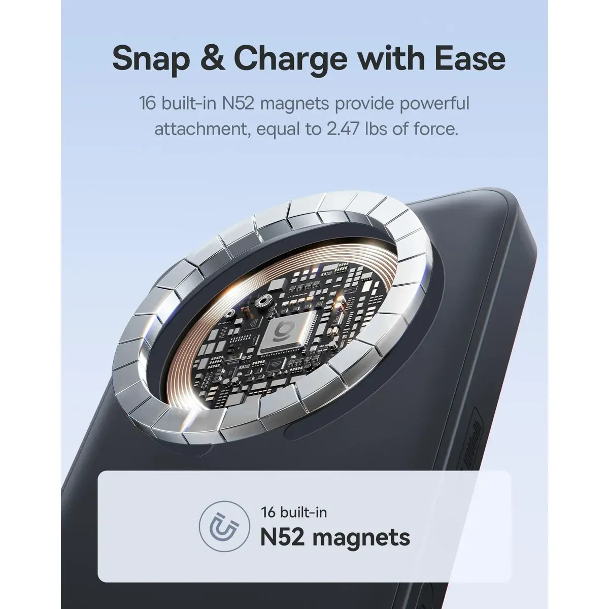 Baseus EnerFill FM11 — Magnetic Power Bank 10,000mAh