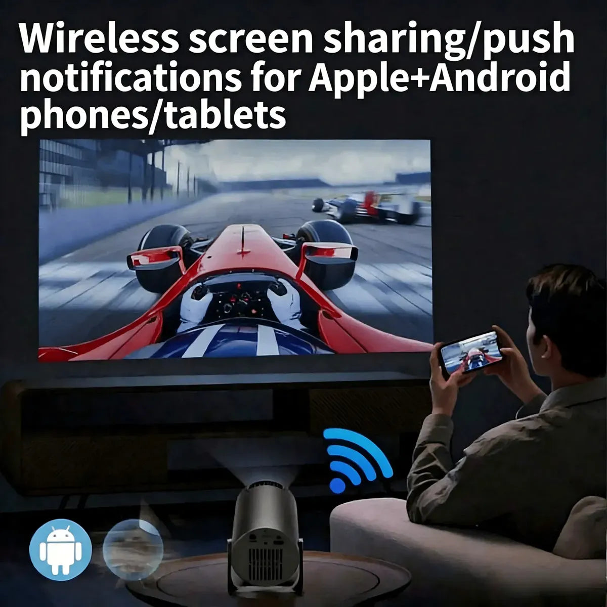 AUVENO CineGo™ — Portable Smart Projector